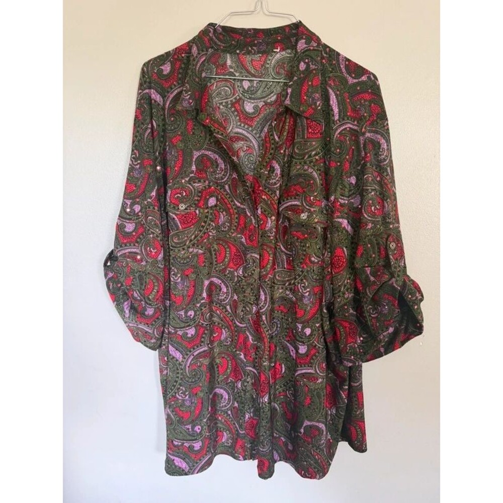 Funky paisley blouse
